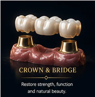 Crown and bridge restoration