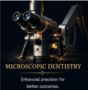 Precision dentistry under high magnification