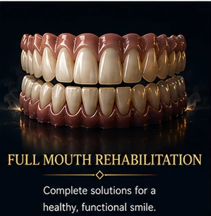 Full mouth rehabilitation treatment