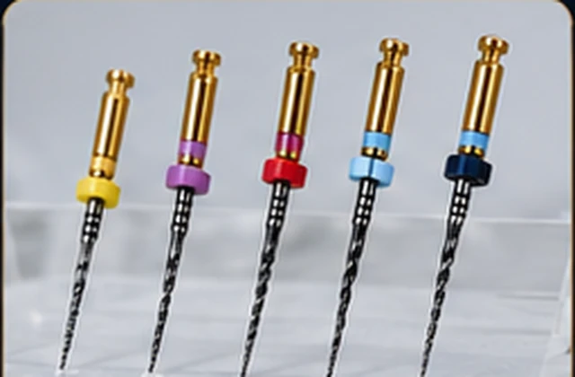 Nickel-titanium rotary root canal file instrument
